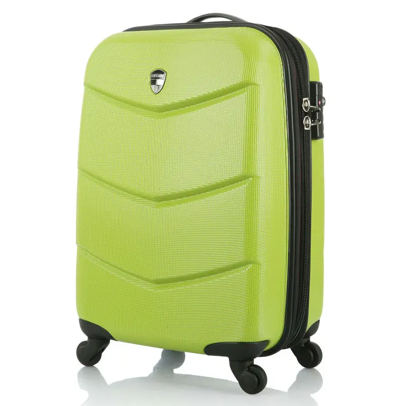GSP Indonesia factory scratch resistant unique 100% PC polycarbonate  luggage