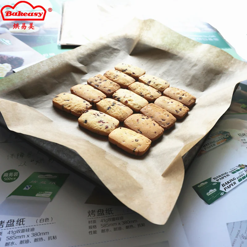 Oily resist bakingpan paper for bake bread