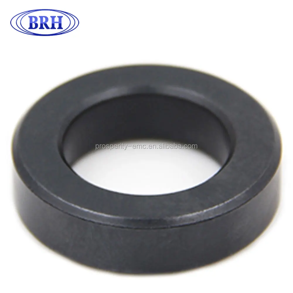 Custom high permeability soft toroidal ferrite core