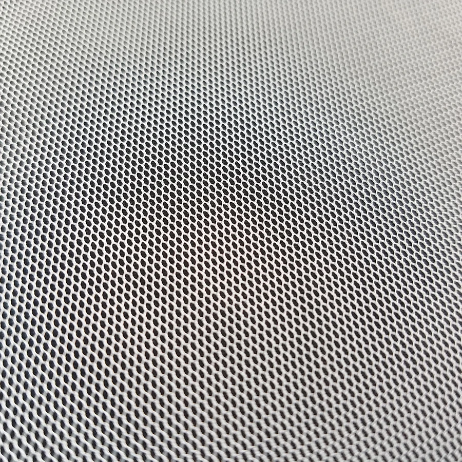 Hexagonal net polyester mosquito mesh fabric with many colors in stock for dress