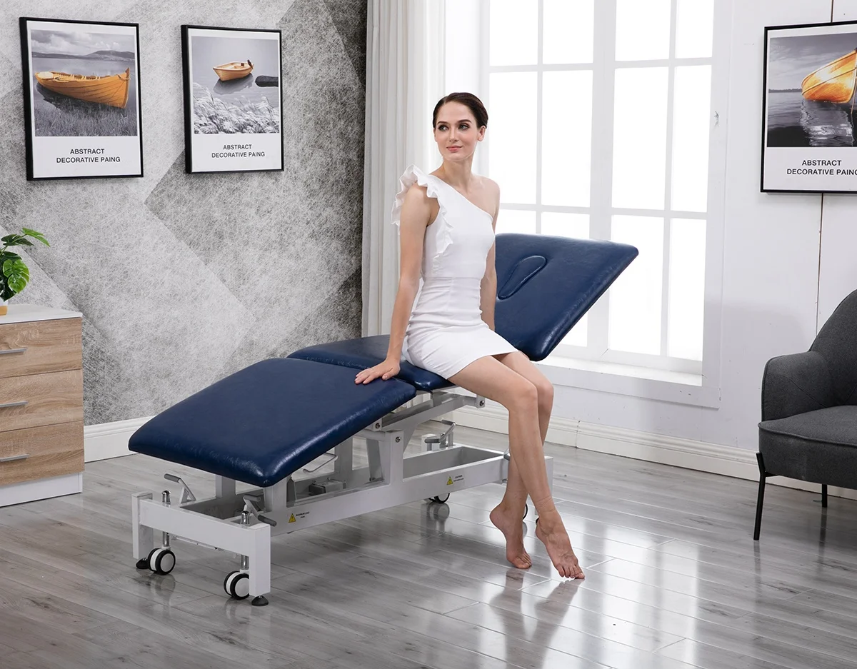 
Model CVET010 Popular adjustable electric physical therapy bed 