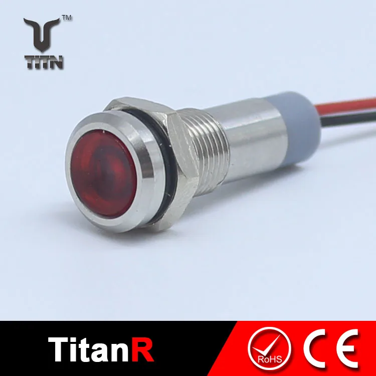 
Zhejiang indicator lamp pilot light manufacturer 12v mini led indicator lights 