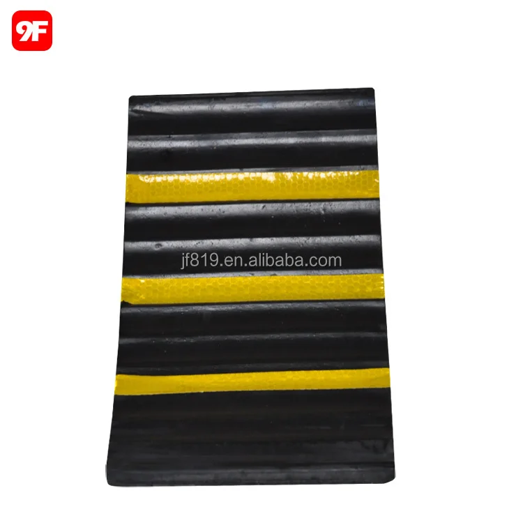 Car wheel chock rubber truck wheel chock