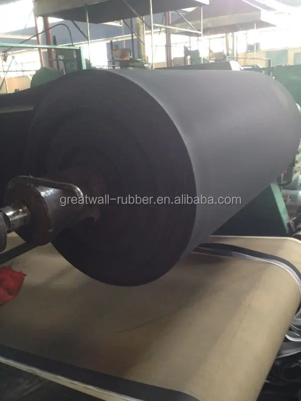 SBR CR NBR EPDM 3mm~5mm Thickness With 1 or 2ply layer Insertion Cotton EP Cloth Rubber