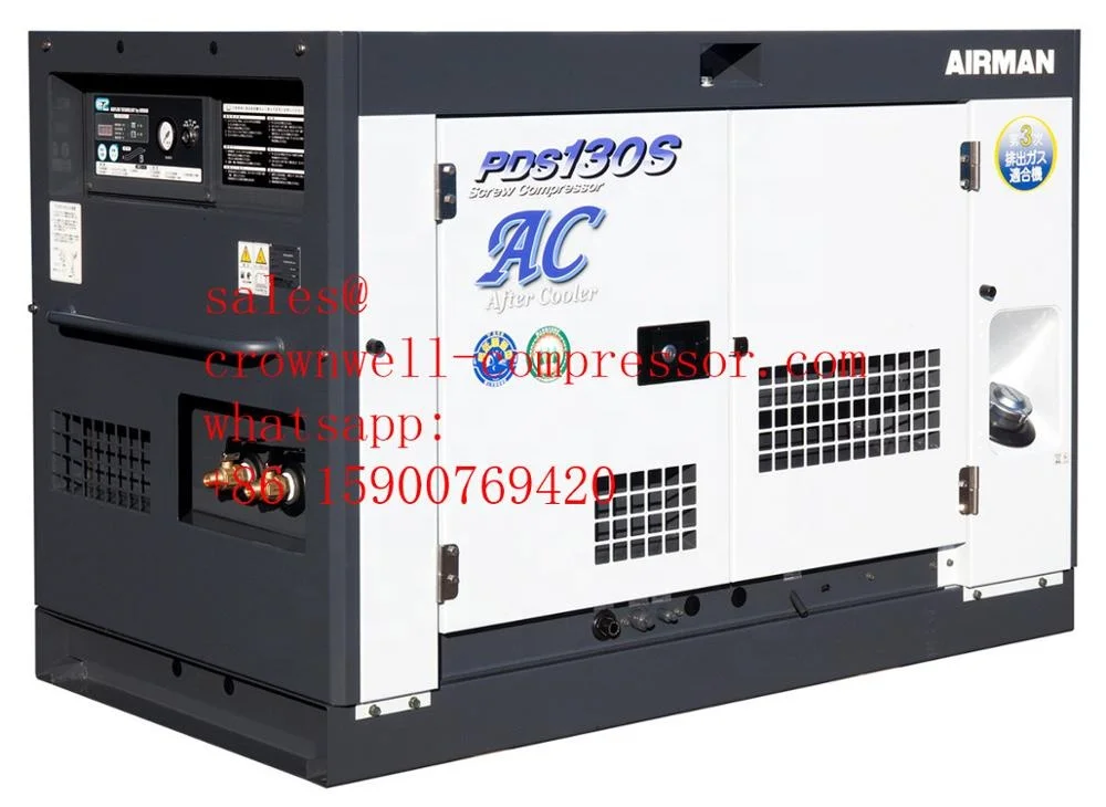 PDS185S-5C5 AIRMAN portable screw compressor ENGINE YANMAR