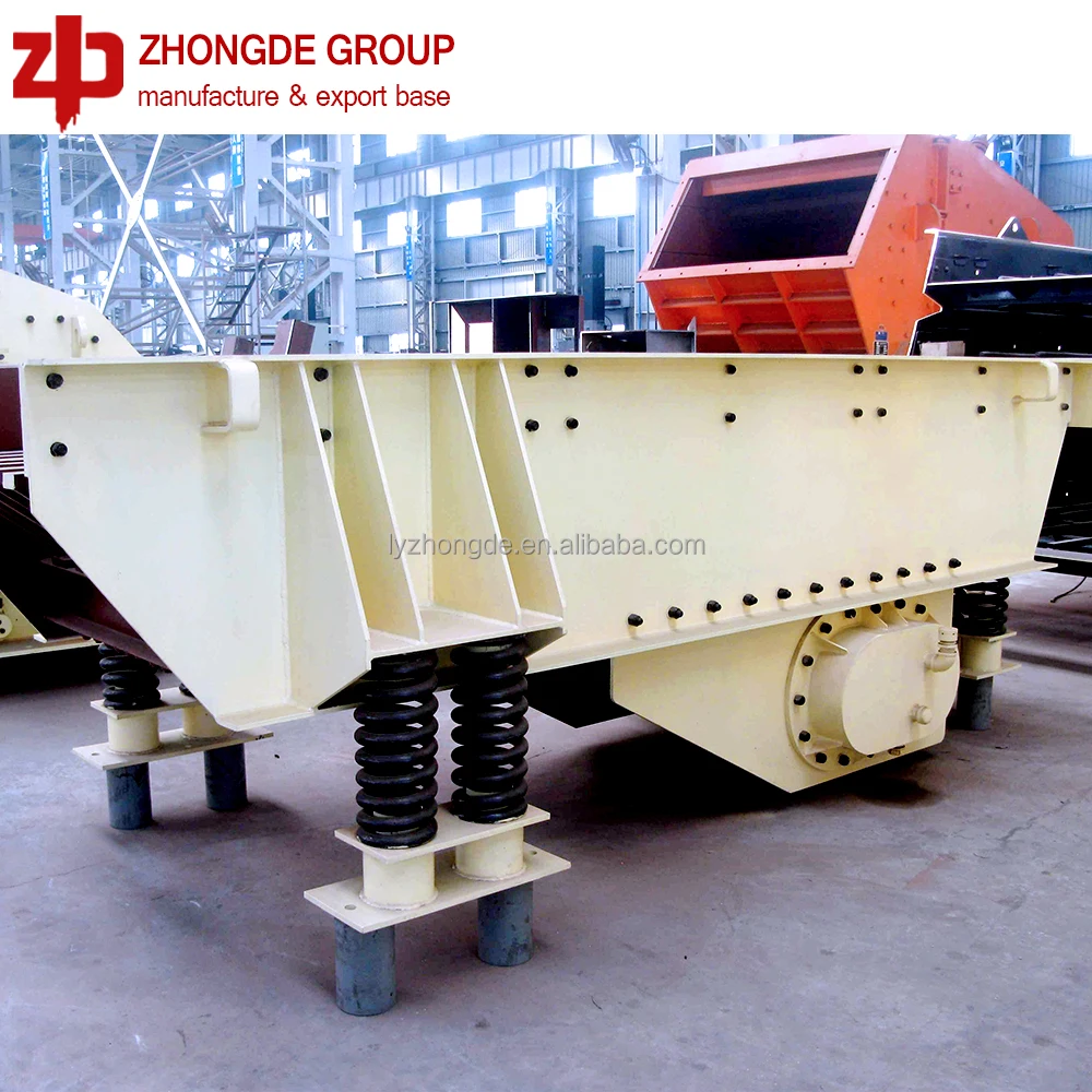 High efficiency electromagnetic vibrating feeder with large capacity/grizzly feeder