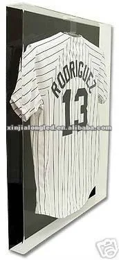 Acrylic Showcase Jersey Displays Showcase Premium Shirt/Jersey Case Acrylic Mirror Back Jersey Display Case