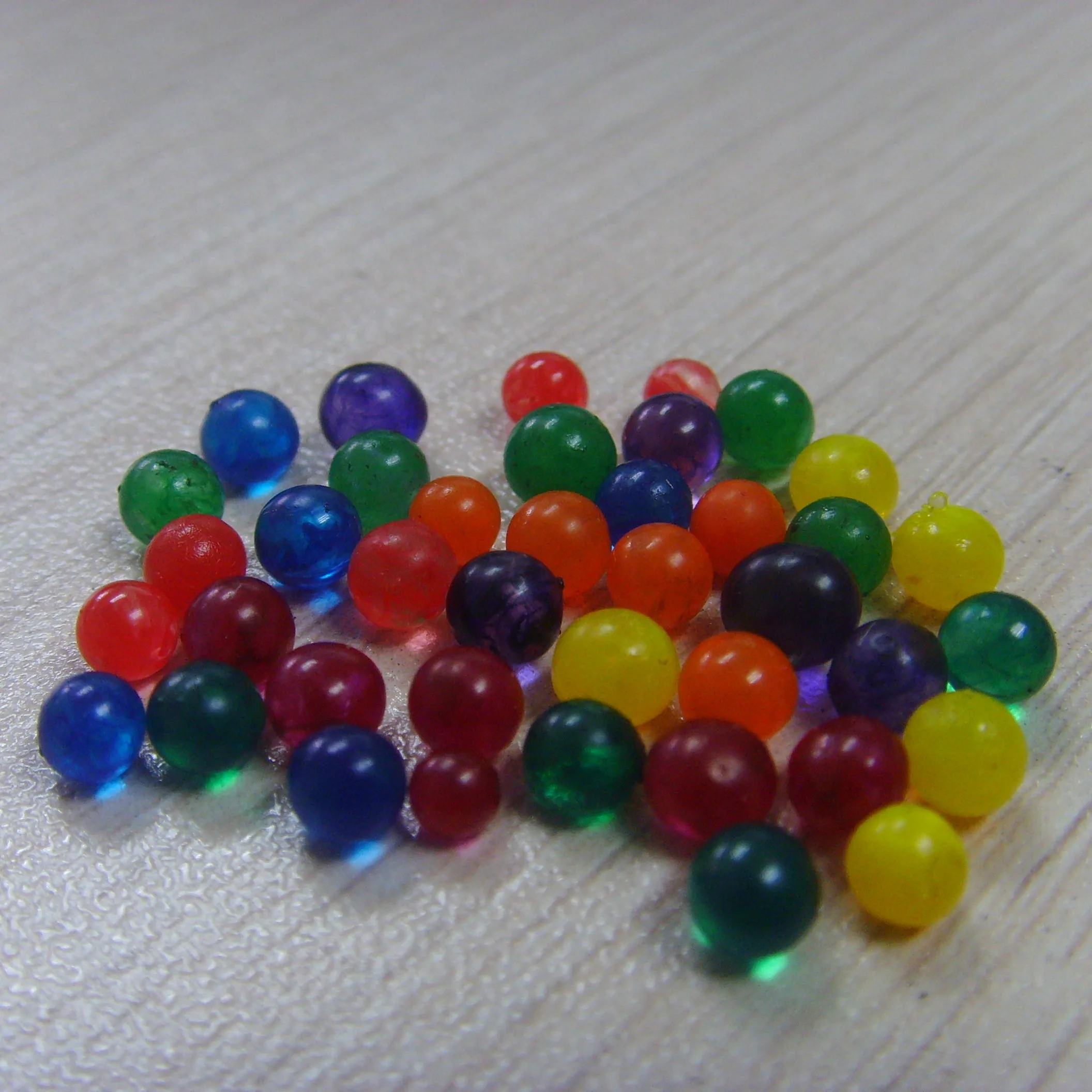 MSDS стеклянный глянцевый гелевый водяной шар/бусины