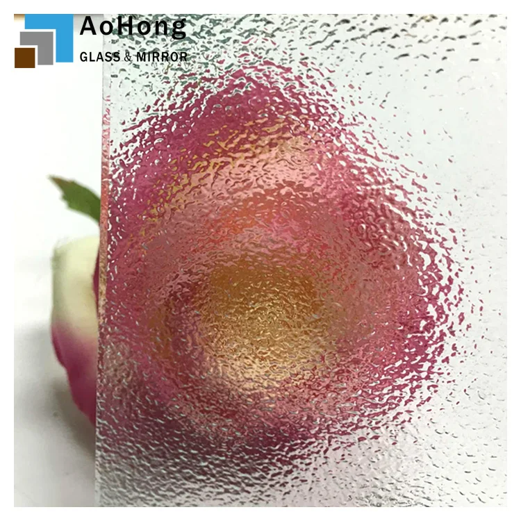 4mm Bronze Flora Pattern Glass Sheet