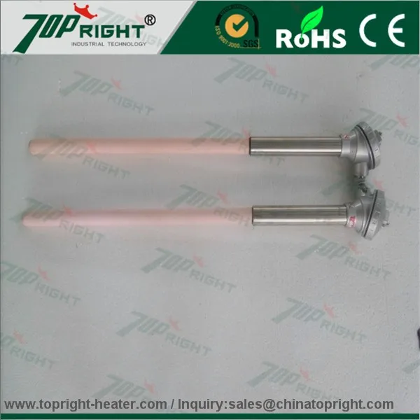 S/B/R type platinum, rhodium thermocouple
