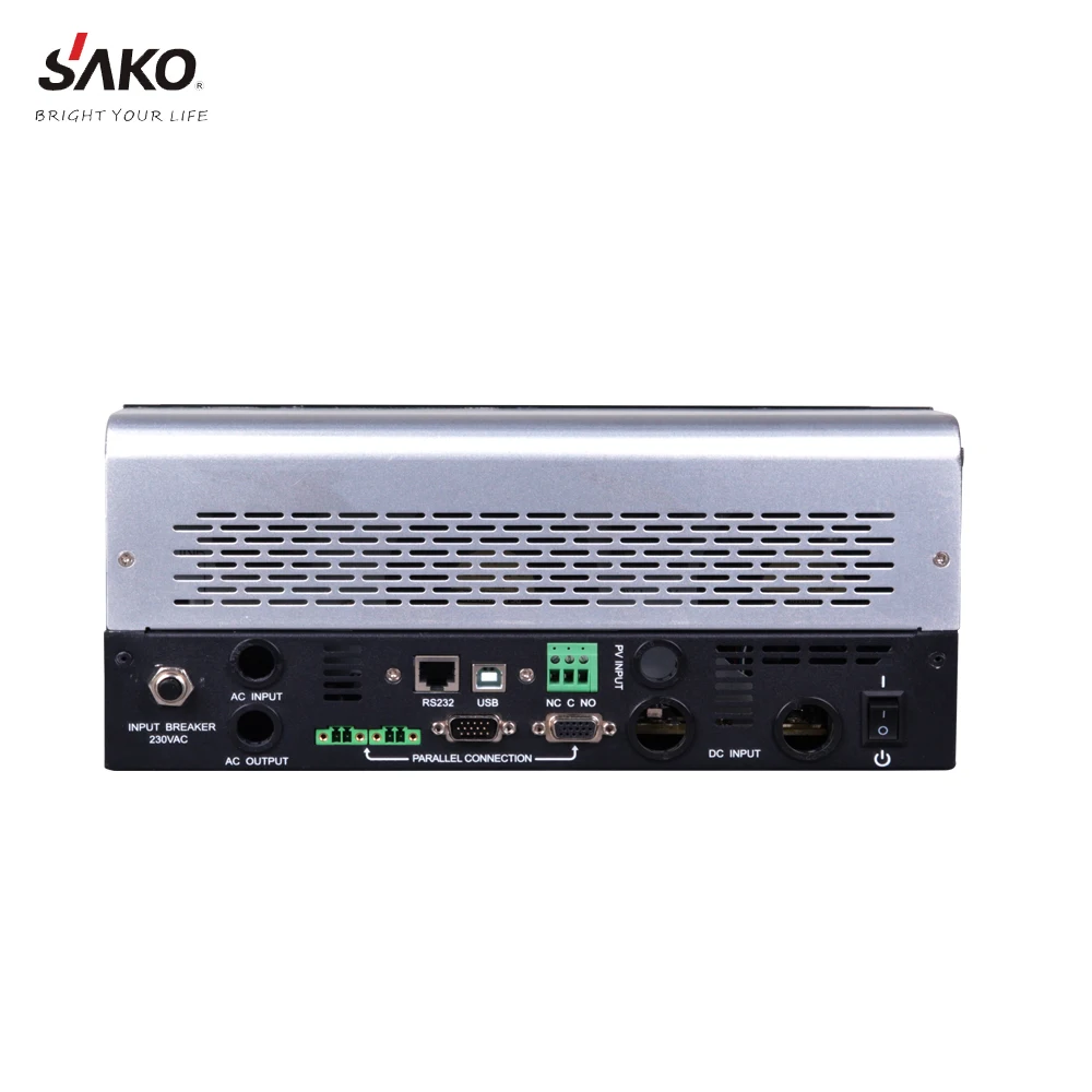 Gift 4kw Offgrid Solar Inverter CE Certification Solar Inverter System Solar Power System Home DUAL SAKO 7 Days 2 Years 230VAC