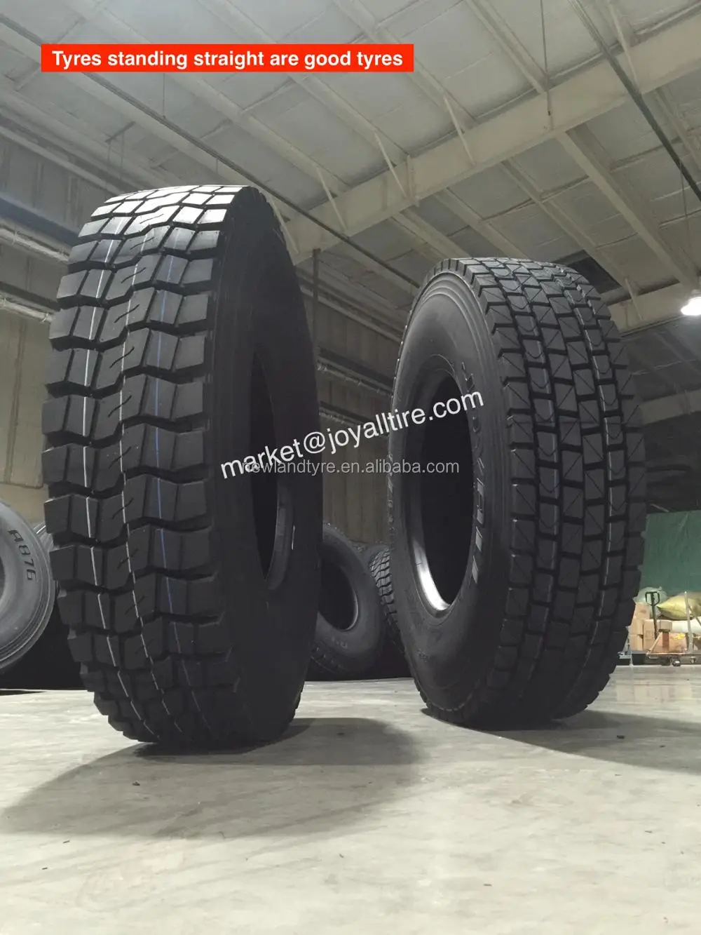 JOYALL BRAND 11R22.5 B875 PATTERN Chinese Radial Truck Tyre For Drive Steer For Quarry Tires