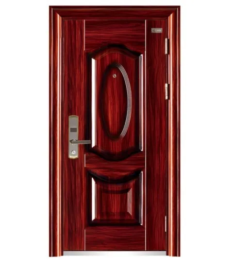 China supplier entry steel security flat safety door designs used metal security doors