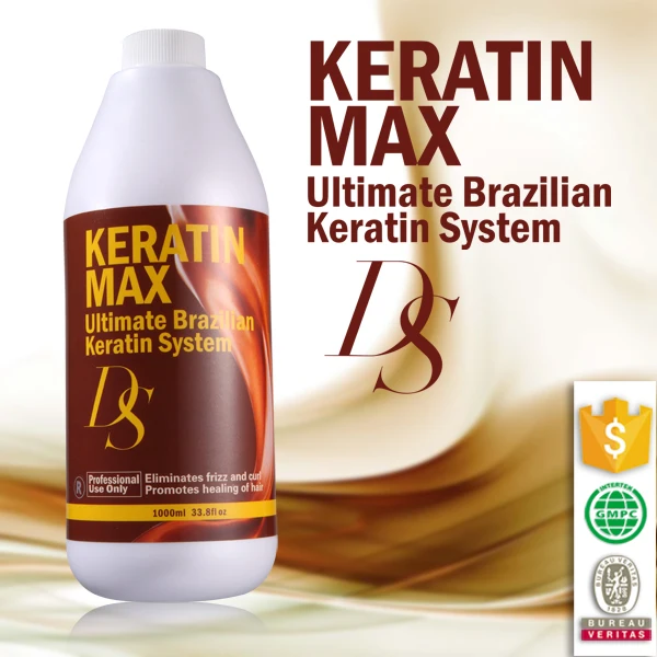 GMP factory wholesale chocolate 8% brazilian keratin hair treatment
