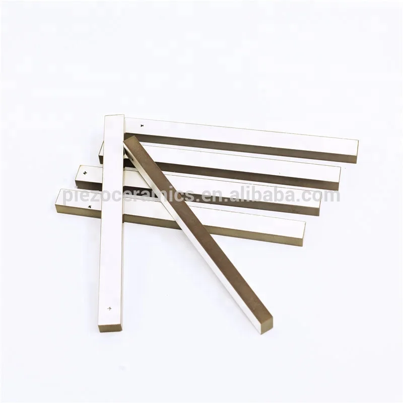 Various Size Ultrasonic wedge Piezo Element Vibrator Piezoelectric Ceramics strip