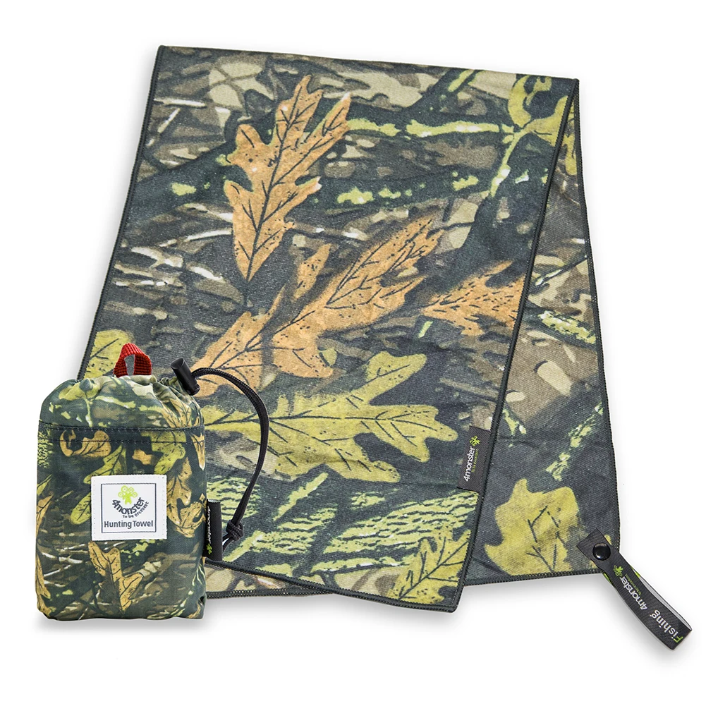 Custom microfiber towel outdoor traveling towel hiking towel