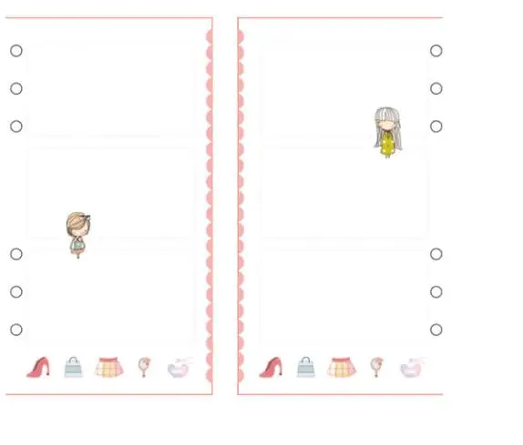 A5 A6 Colored Spiral Notebook Refills 6 Holes Coil Stationery Binder Paper for Filofax Diary Planner Inner Pages