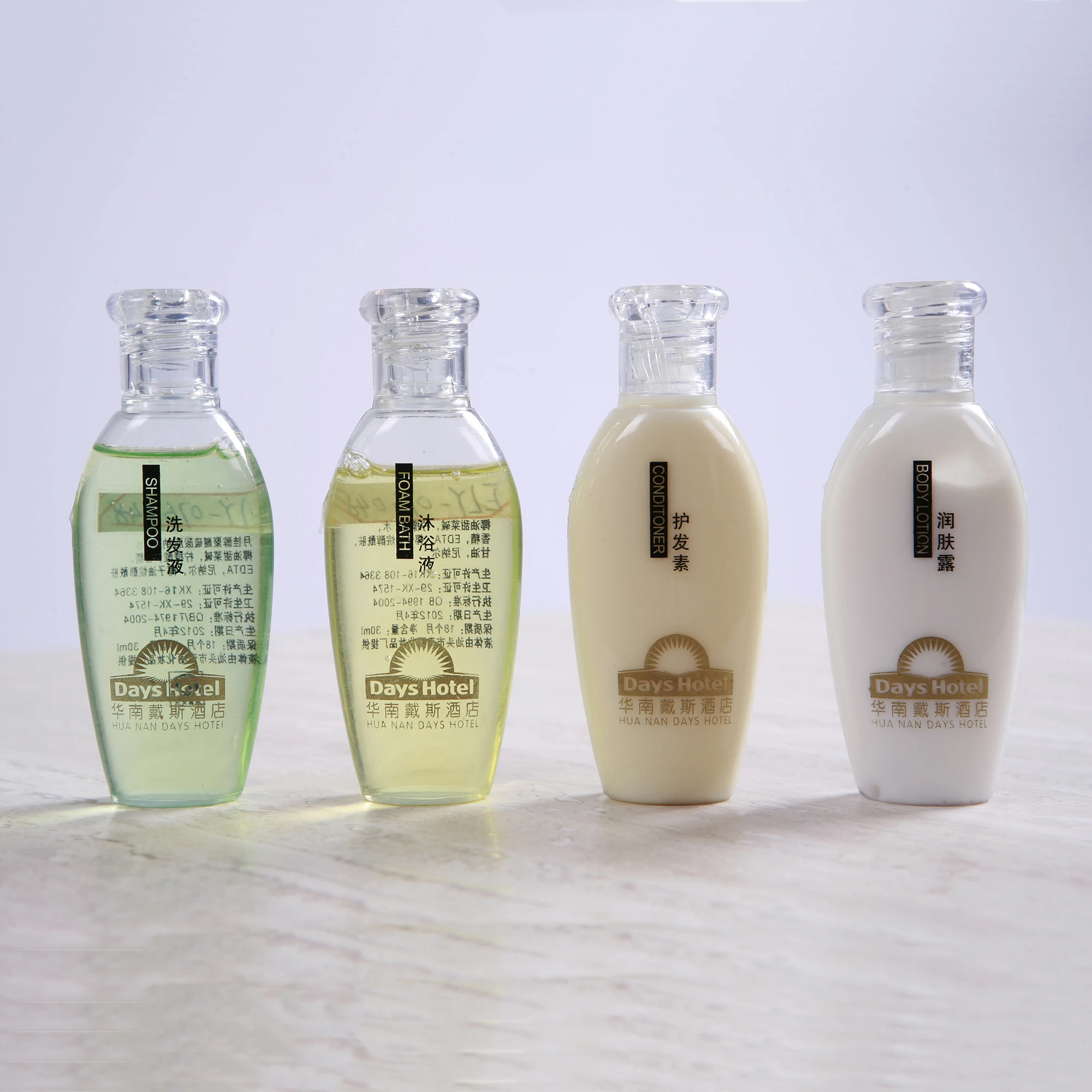 Spa Salon Amenities Pure Herbs Body Lotion Eco Friendly Hotel Shampoo