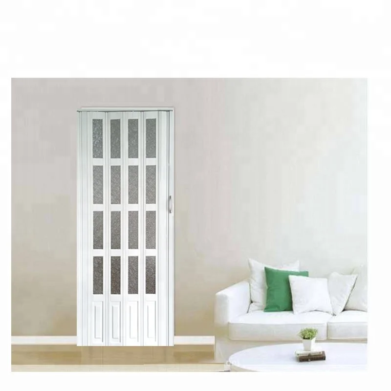 Noise reduction and sound insulation pvc accordion door