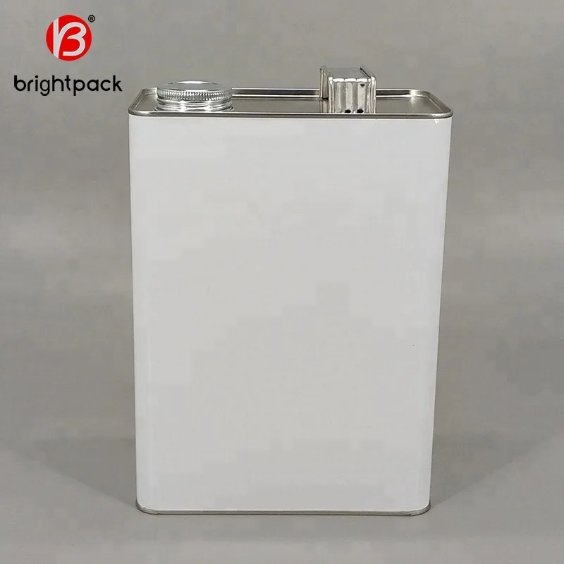 Metal Engine Oil Tins Customized Motor Oil Tinplate Cans