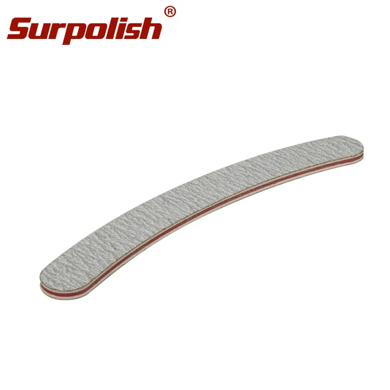 Custom Logo Professional Zebra 100/100 100/150 100/180 Nail Files For Acrylic UV Gel Nails