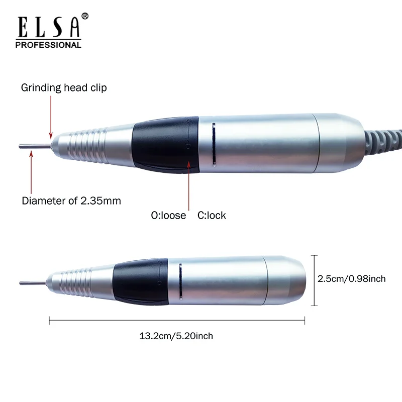 
Russian Warehouse High Quality Electric Nail Drill 35000 rpm Nail Drill Machine With Nail Bits 