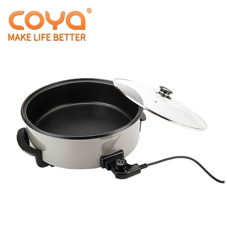 High Quality 24 Inch Electric Pizza Oven Fry Pan Non Stick