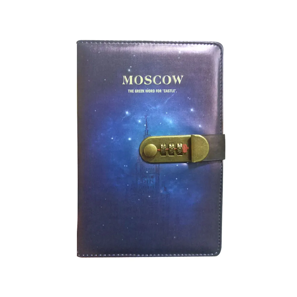 Combination Lock Diary Custom Academic Year Electronic Secret Diary