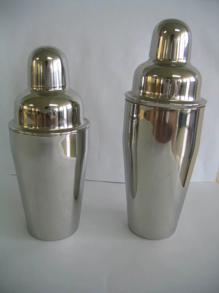 New arrival metal martini shaker red stainless steel cocktail shaker