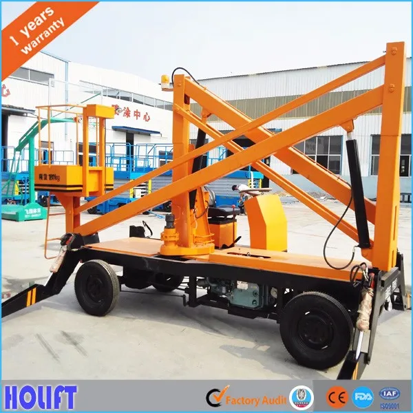 2017 10% discount widely used self-propelled telescopic truck mounted articulating boom lift