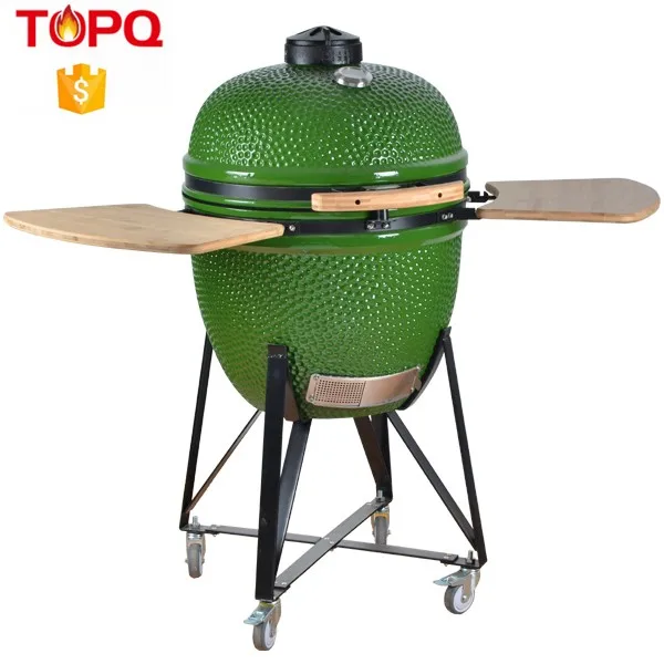 TOPQ Керамическая БАРБЕКЮ Курильщик Kamado Гриль На Углях
