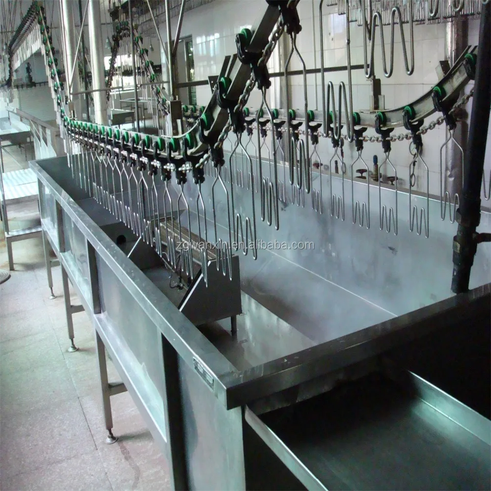 Halal Ostrich slaughtering house line