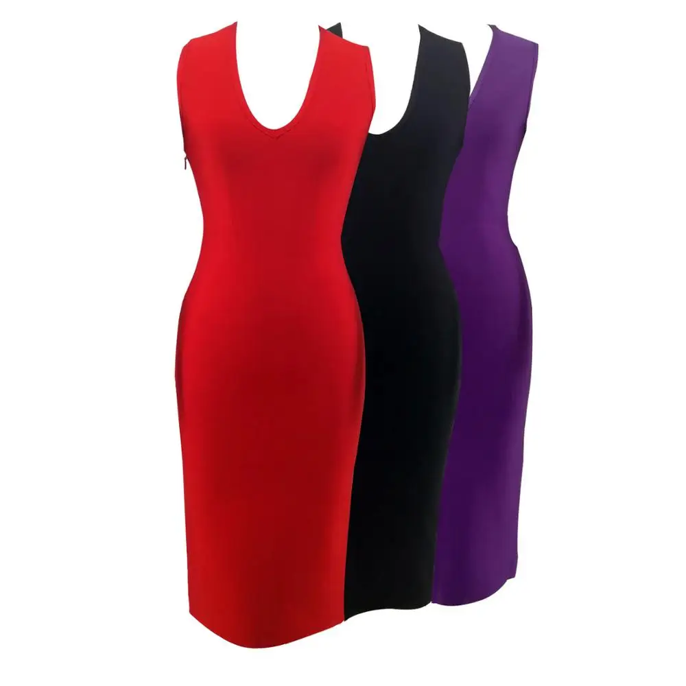 New arrival deep V-neck sexy sleeveless long skirts button decorative sexy dress