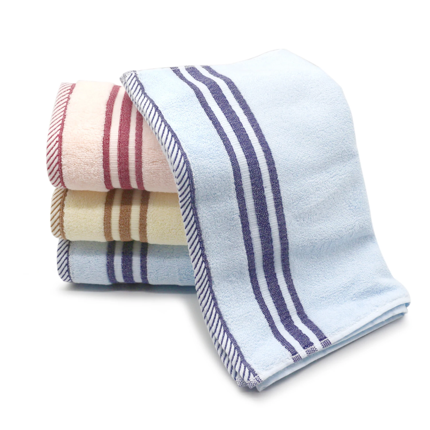 
100 cotton dobby jacquard beach bath towel from china towel factory 