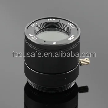 Focusafe CCTV 2022 New 3 Megapixel CS Mount Fixed Lens 2.8mm