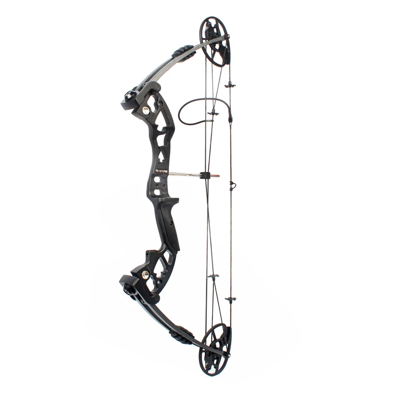 Junxing archery M125 compound bow with Super aircraft class aluminium riser  for hunting china wholesale