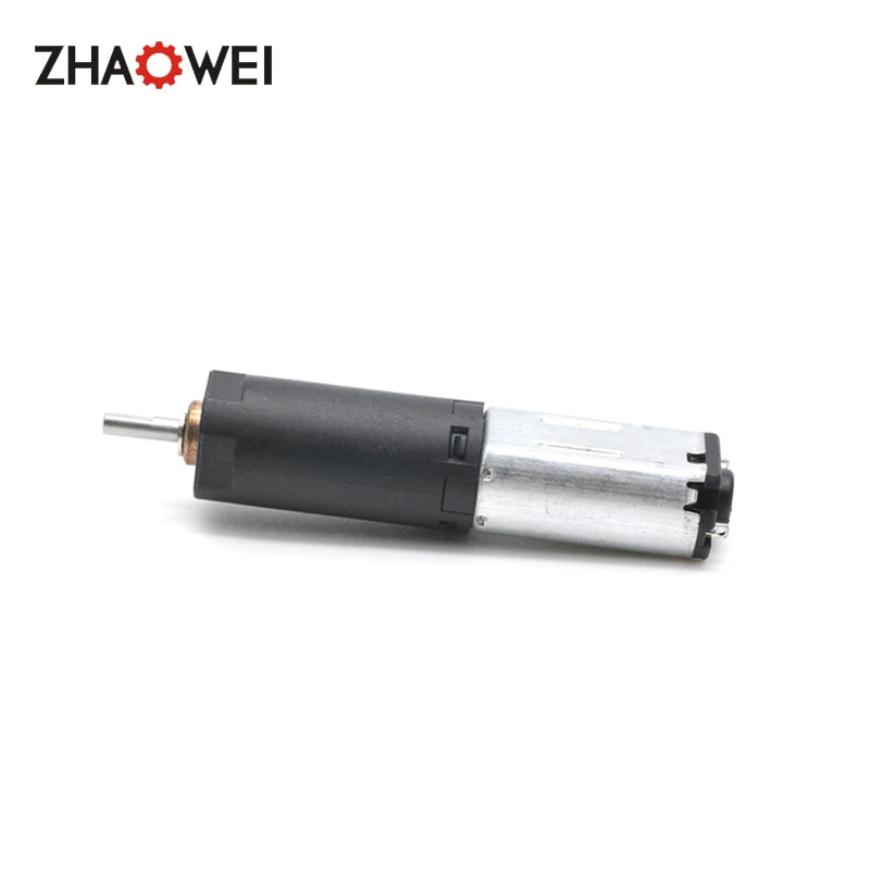 zhaowei motor planetary 12 v 8mm micro planetary gearbox gear motor for Lock system
