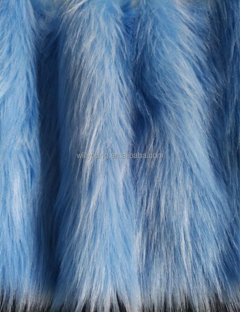 
100% acrylic long hair fabric 650 gsm 160 cm width plush fabric deep pile velvet for toy bag glove mat cloth material fabric 