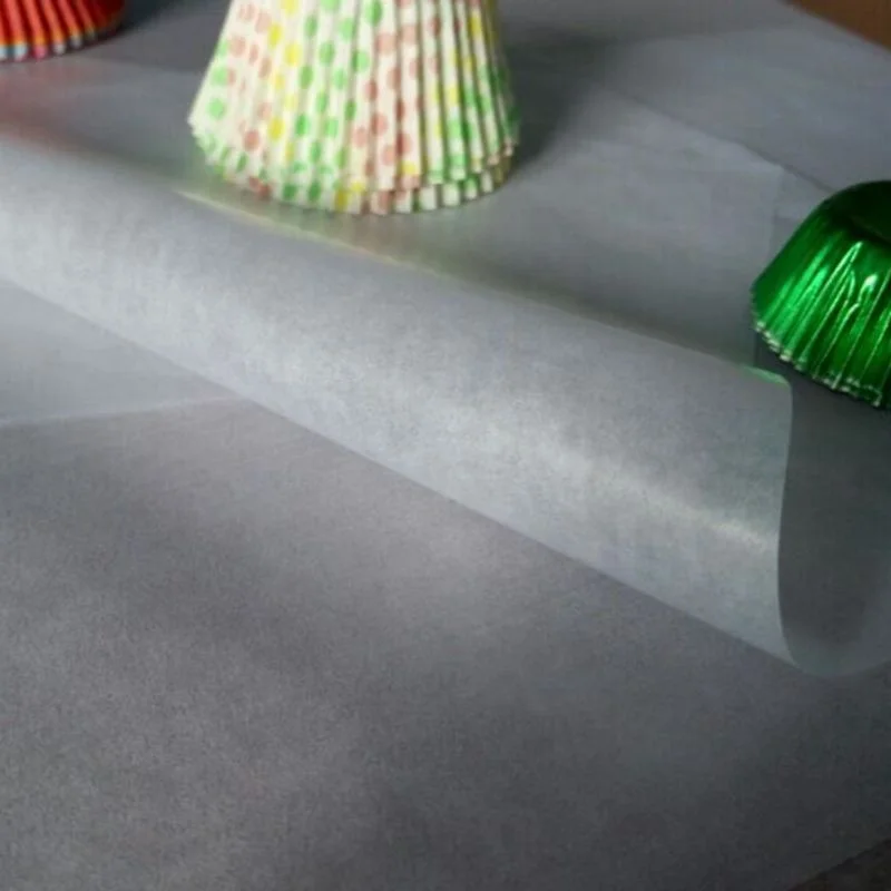 
24gsm nature translucent packing paper glassine paper for food packaging 