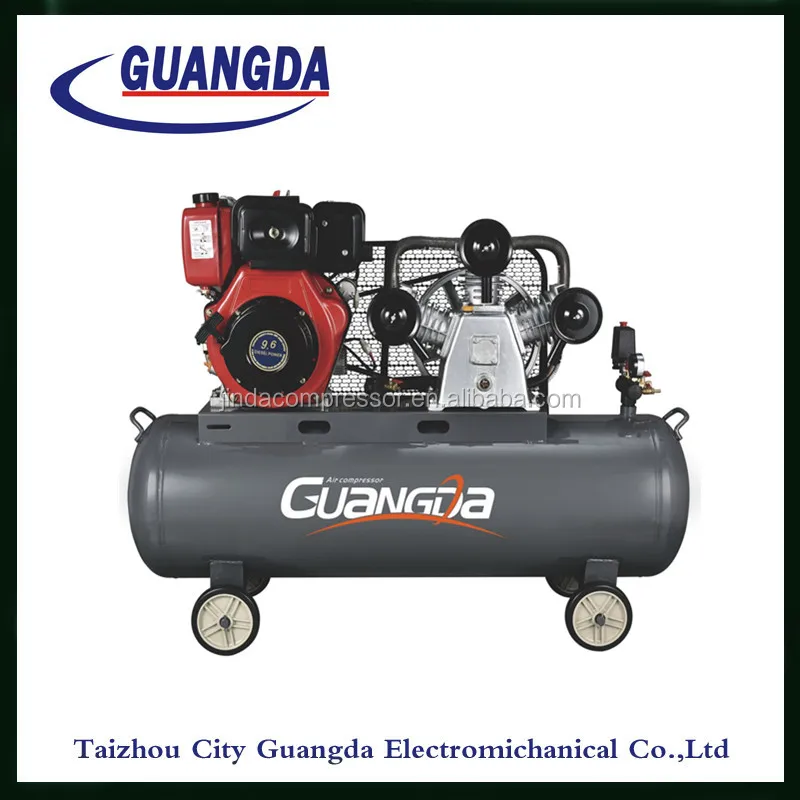 Top supplier high quality cheap industry air compressor with gasoline engine 10HP 250L