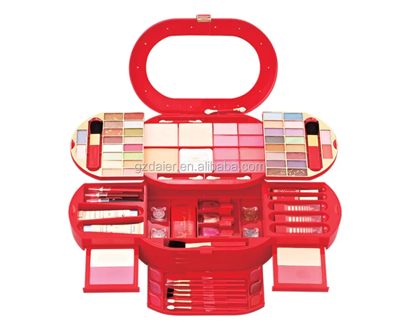 
KMES Fashion Cosmetics Box Makeup Kit for Girls C-909 