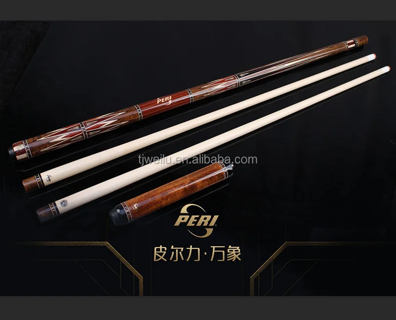 Limited edition PERI pool cue with signature of Jason Shaw