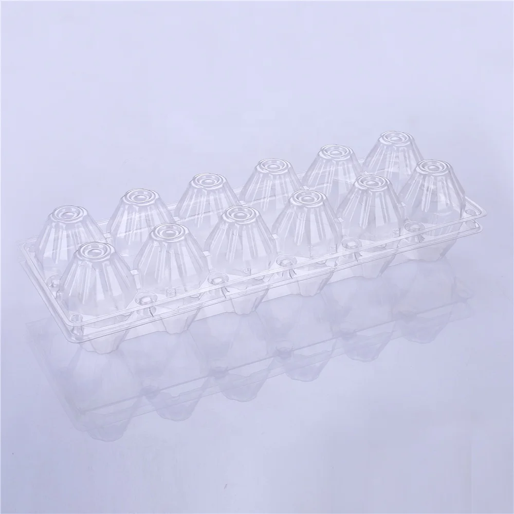 
Wholesale Clear 12 Cell Pack Plastic Tray plastic egg tray 