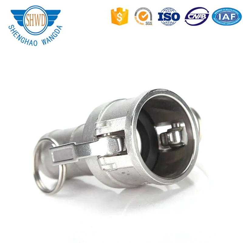Quick connector Hot Sale Stainless Steel Tube Connector Quick Release Camlock Couplings