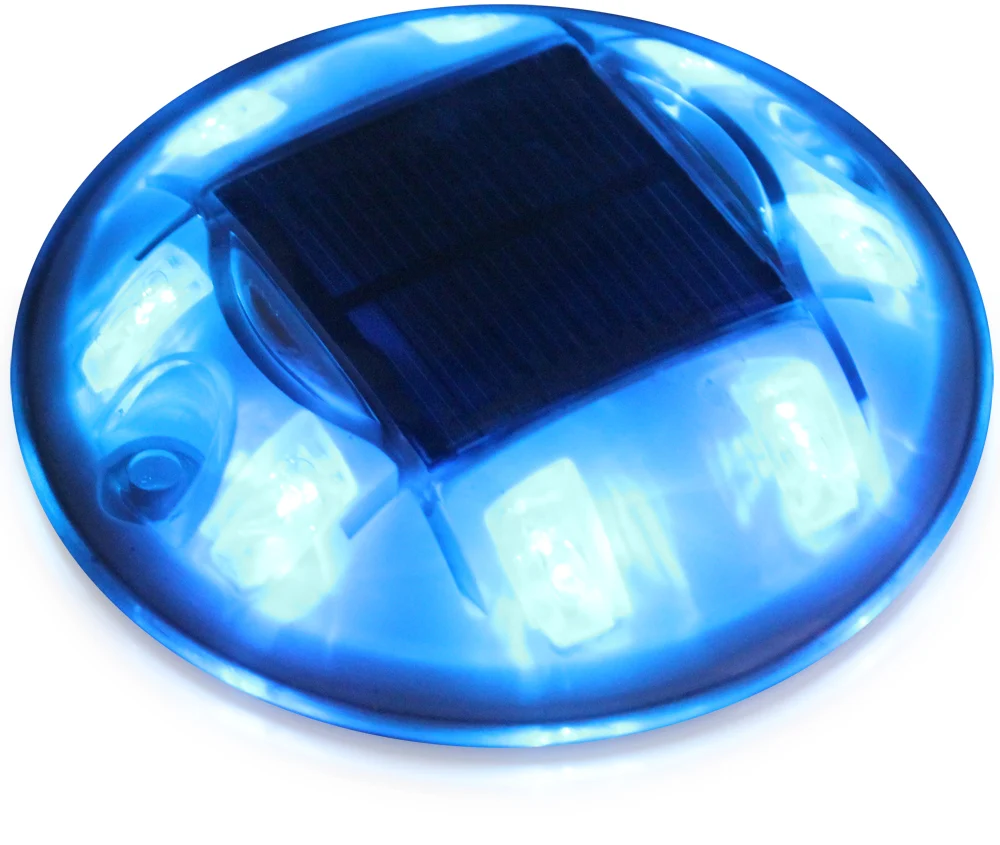 Topsafe мигающий Водонепроницаемый стеклянный дорожный гвоздик