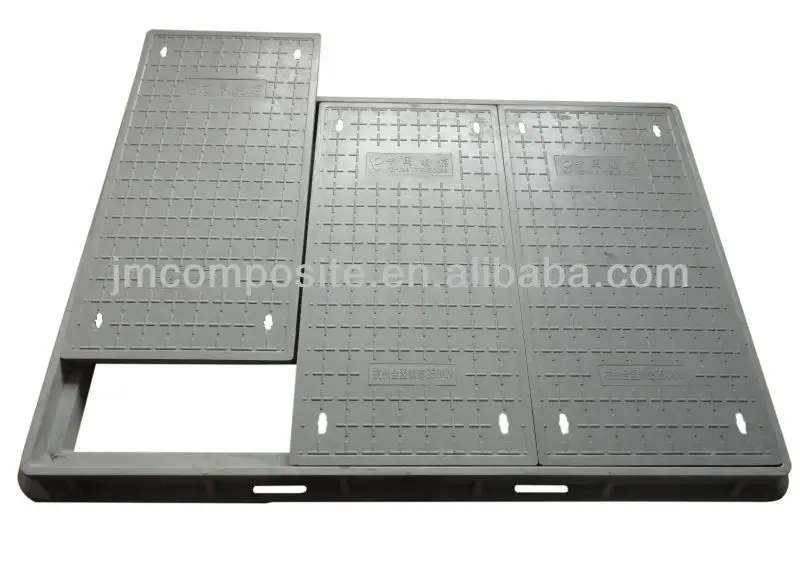 SMC Composite Telecommunications Hand Hole/Fiberglass Reinforced Plastic Manhole Cover/Clover Hole Perforated Plate