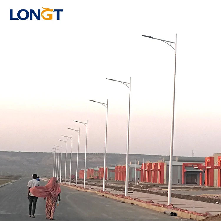 New 20-30 meter high pole light stadium high mast light pole