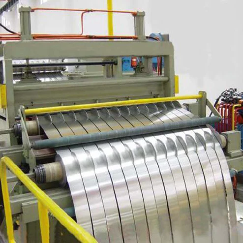 
High precision good quality metal steel coil slitting machine line 