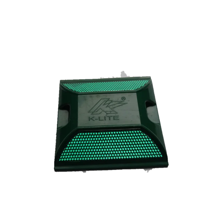 Epoxy glue filed road stud