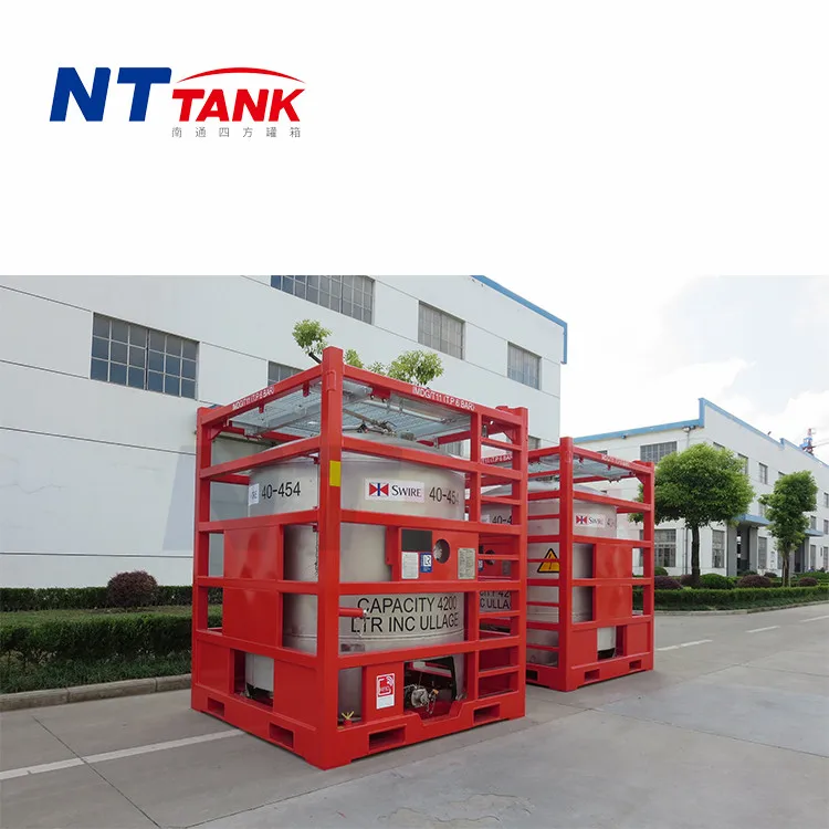
20ft Transport liquid portable stainless steel offshore tanks 